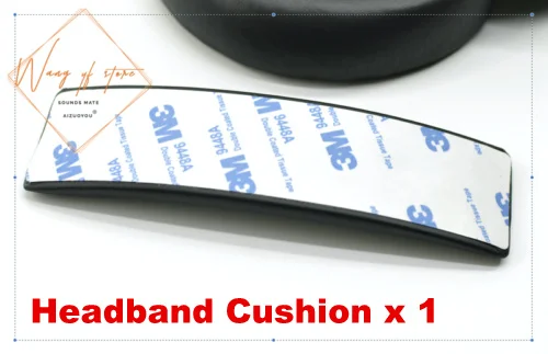 Headband Cushion Супер толстые амбушюры с эффектом памяти для AKG K550 K551 K553 MKII, подушечки для наушников, медленнее, весна - Цвет: Headband Cushion