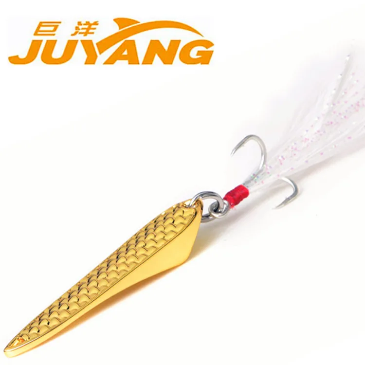 JUYANG 1 шт. металлическая приманка ложки рыболовные приманки 5g 10g 20g зимние жесткие