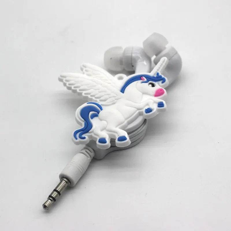 Милые единороги Мультяшные наушники цветные радужные лошади Hello Kitty в ухо 3 5 мм