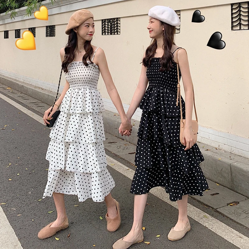 

Женское платье в Корейском стиле, длинное платье принцессы без бретелек, лето 2019