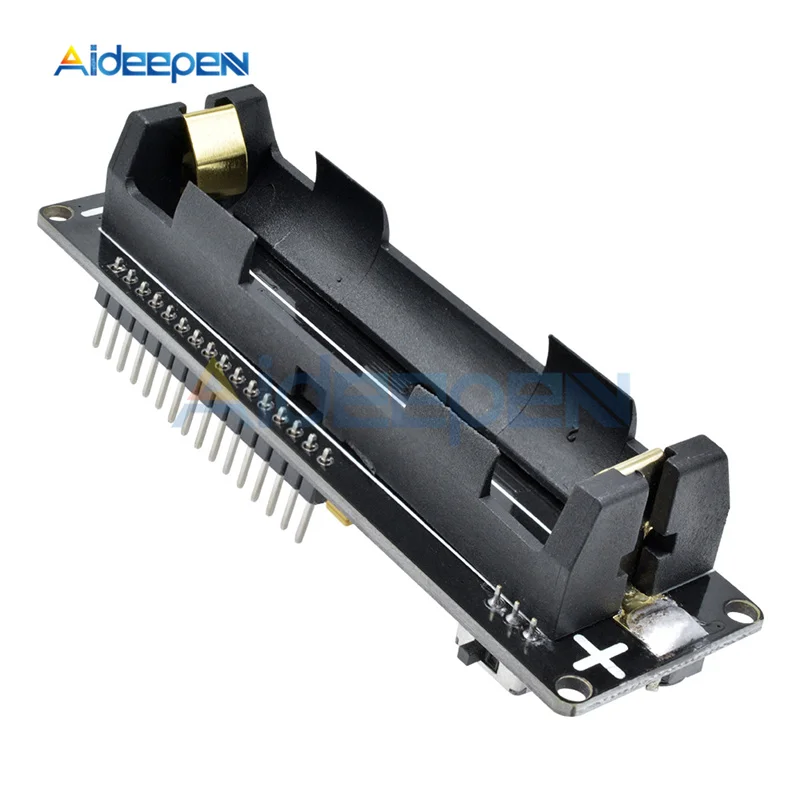 Для WeMos D1 ESP Wroom 02 Board Mini ESP8266 WiFi модуль с 18650 держателем зарядного аккумулятора