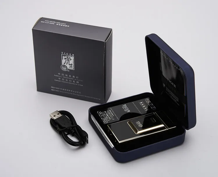 Тигровая плазменная usb-зарядка дуговая usb-зажигалка, ветрозащищенная зажигалки для электронных сигарет Новинка Электрическая Зажигалка для сигарет