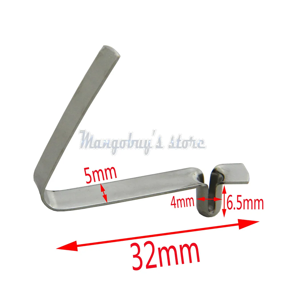 50 Pieces Single Hollow Button Clips 4/5/6/7/8/9mm Kayak Paddle Snap Spring Tent Pole Accessories Boat Marine | Спорт и развлечения