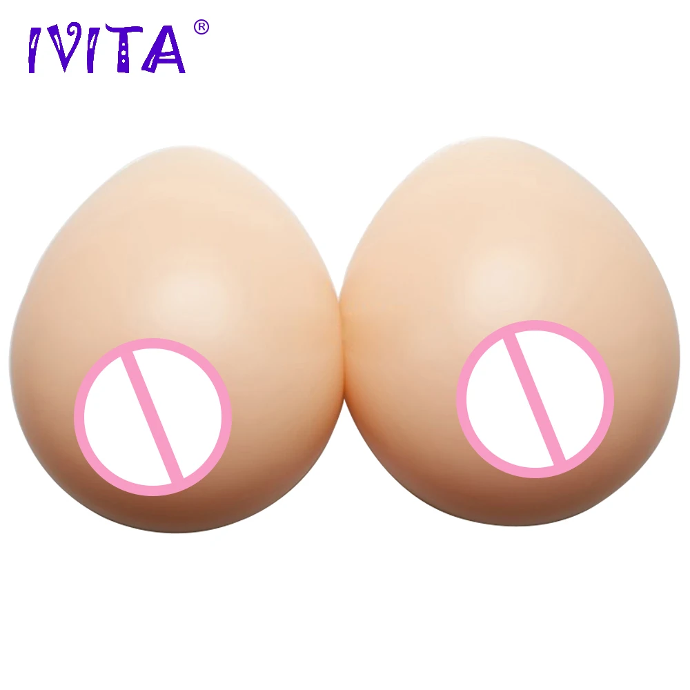 IVITA 2800 г реалистичные силиконовые формы груди поддельные грудь для трансвеститов