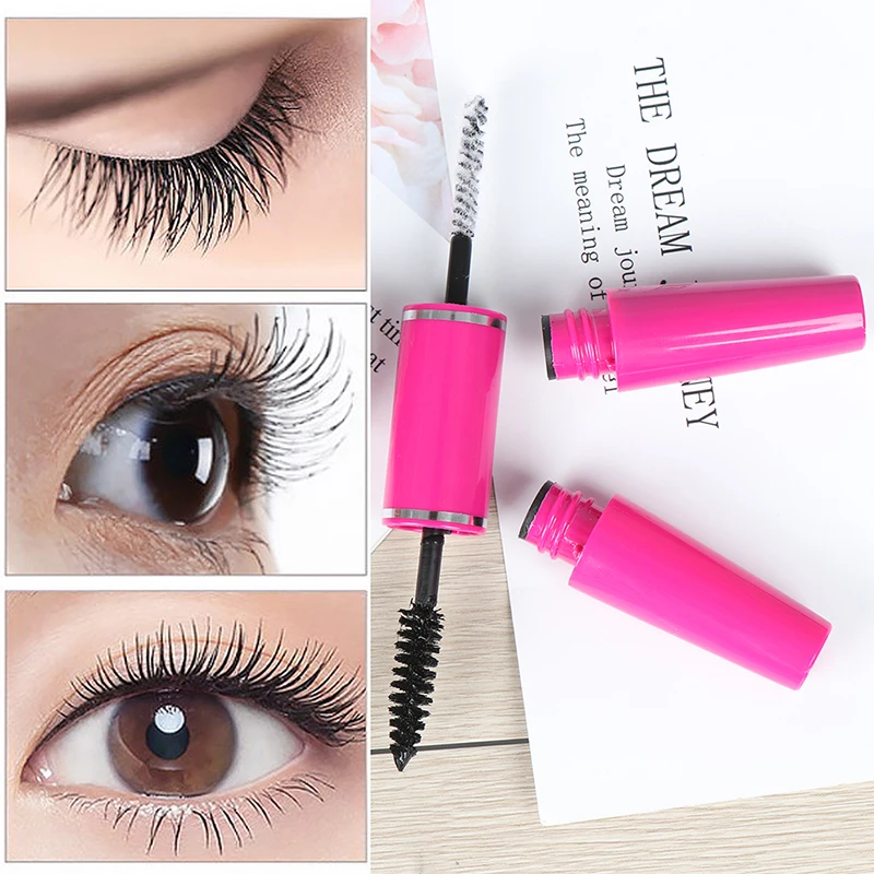 1 шт. Макияж инструмент красоты гладкая мягкая двойная головка тушь для ресниц