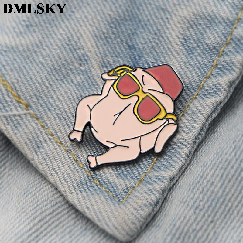 DMLSKY Friends ТВ шоу Турция брошь мультфильм эмаль шпильки для женщин мужчин рюкзак