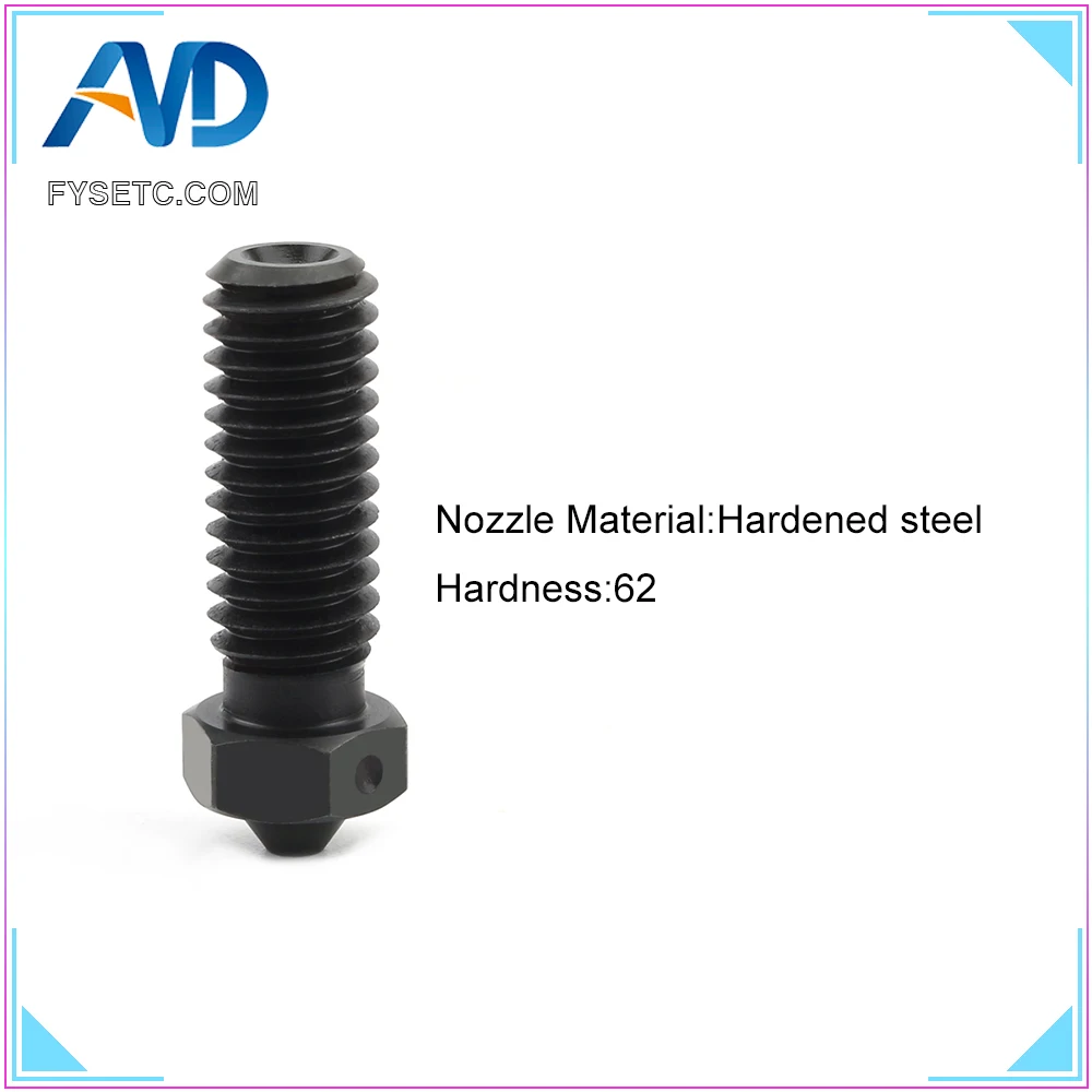 Насадки из закаленной стали для высокотемпературной 3d-печати 10 шт. | Компьютеры и