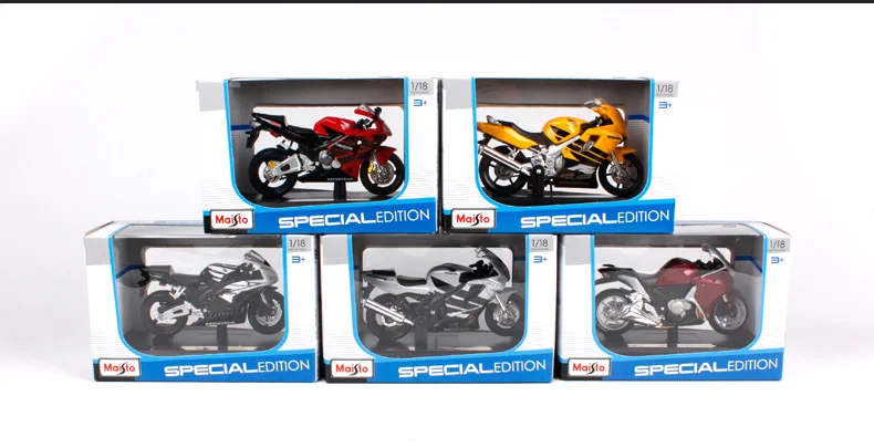 Maisto 1:18 Honda CRF 450 R красный мотоцикл литье под давлением модель игрушки в коробке 10021