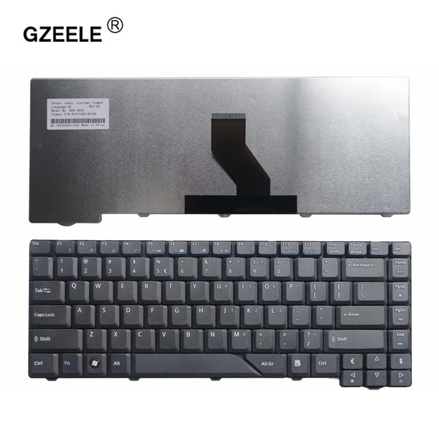 Клавиатура для ноутбука Acer Aspire 4210 4220 4520 4710 4720 4920 4930 5220 5310 5520 5710 5720 5235 5910 5920 5930 6920
