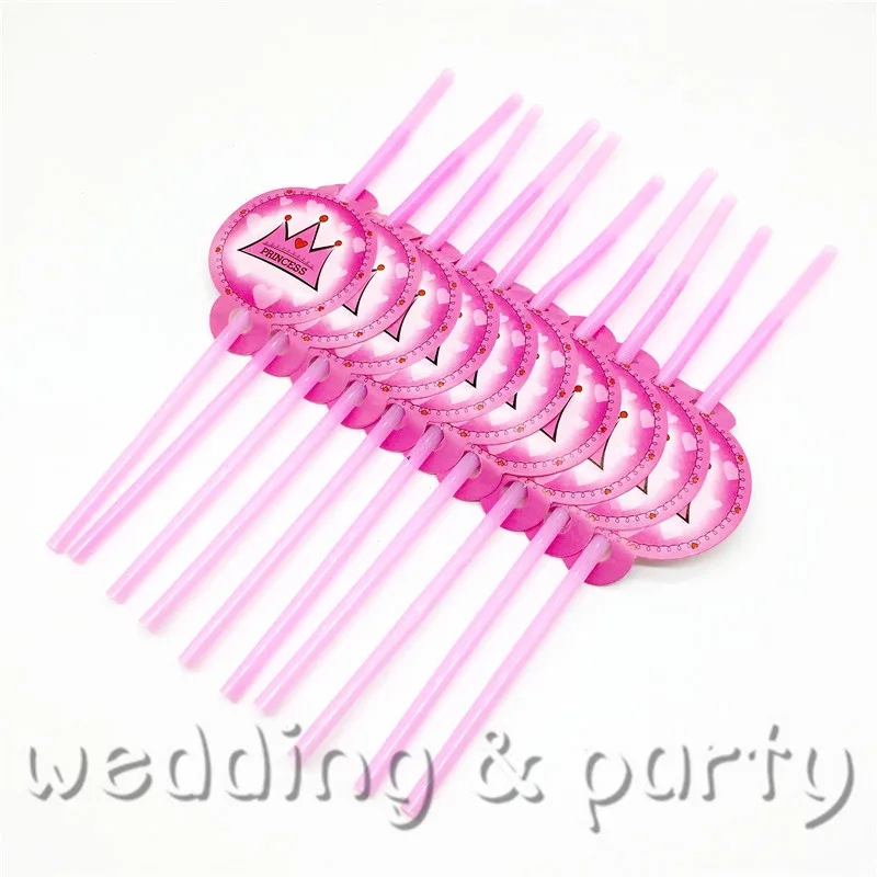 Pink Crown Theme Kids Birthday Party Decoration Set Supplies Baby Pack event party supplies 60pcs/lot | Дом и сад