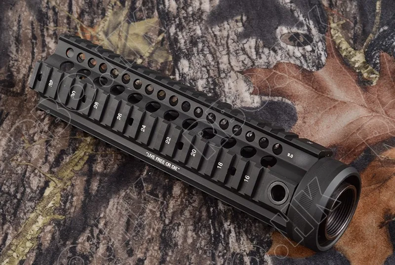 Тактический AR 15 Пикатинни бесплатно плавающий защитный чехол для алюминия 9