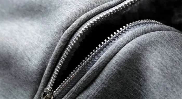 Autumn Winter Thick Warm Plus Size Hoodies Men Long Sleeve Velvet Casual Sweatshirt Jacket Mens Hooded Zipper Coat Xl5104
