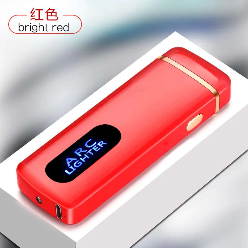 Креативная индивидуальная USB ветрозащитная зарядка плазменная импульсная