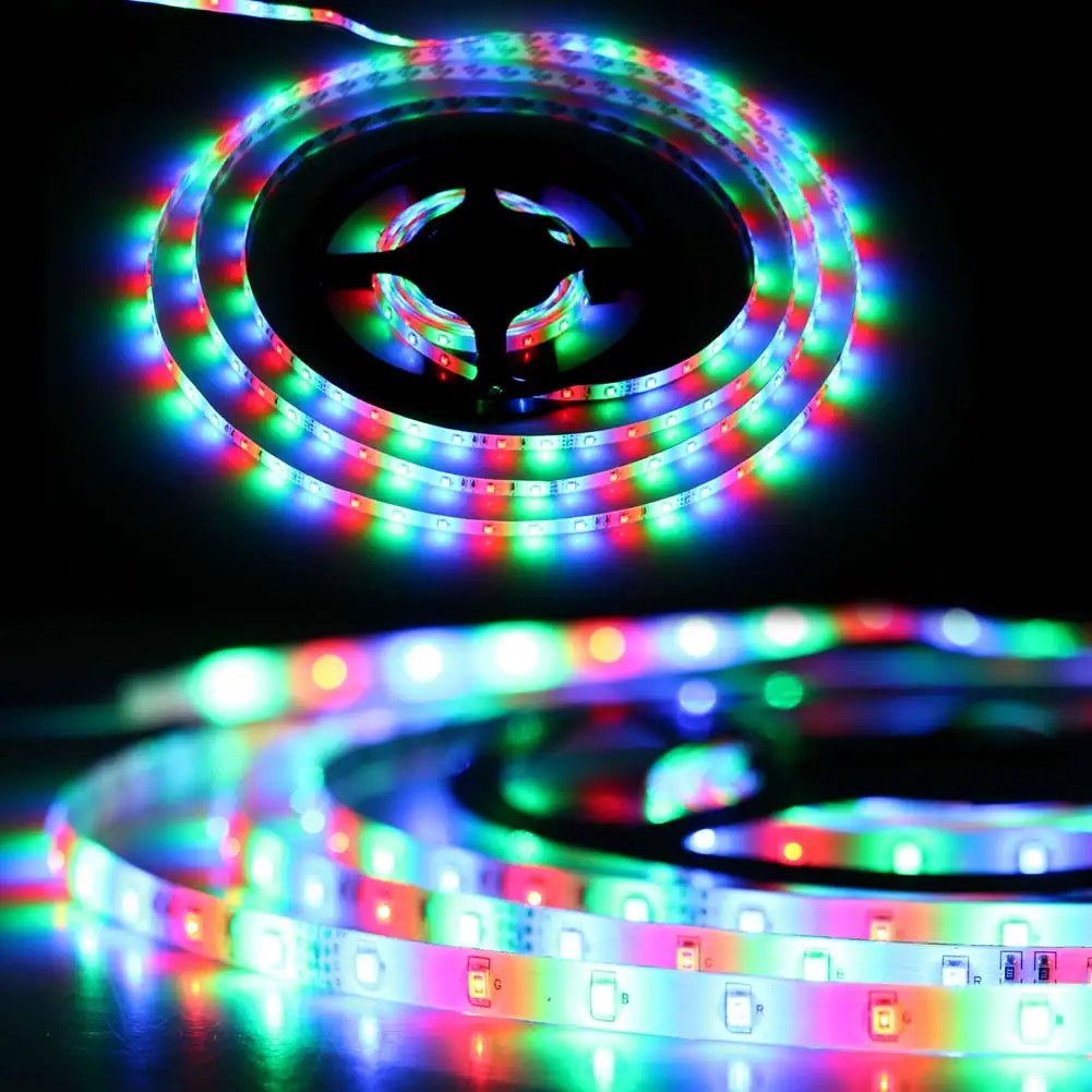 Светодиодная лента 2835 SMD 12 В гибкая Водонепроницаемая светодиодная 5 м 300