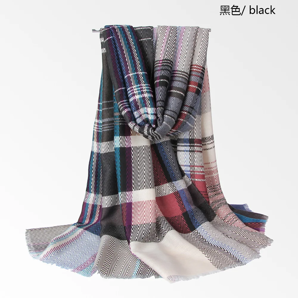 Плед пашмины кашемировые зимние Для женщин шарф платок из фуляра манто Femme шеи