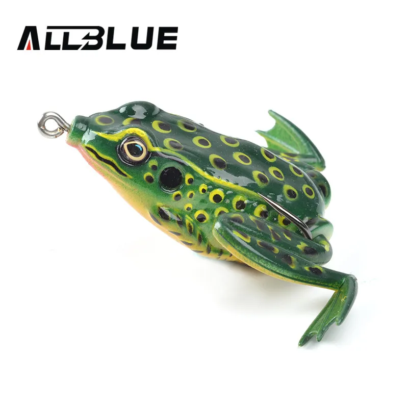 Allblue Высококачественная приманка лягушка Kopper Live Target 58 мм/16 г со змеиной головой - Фото №1