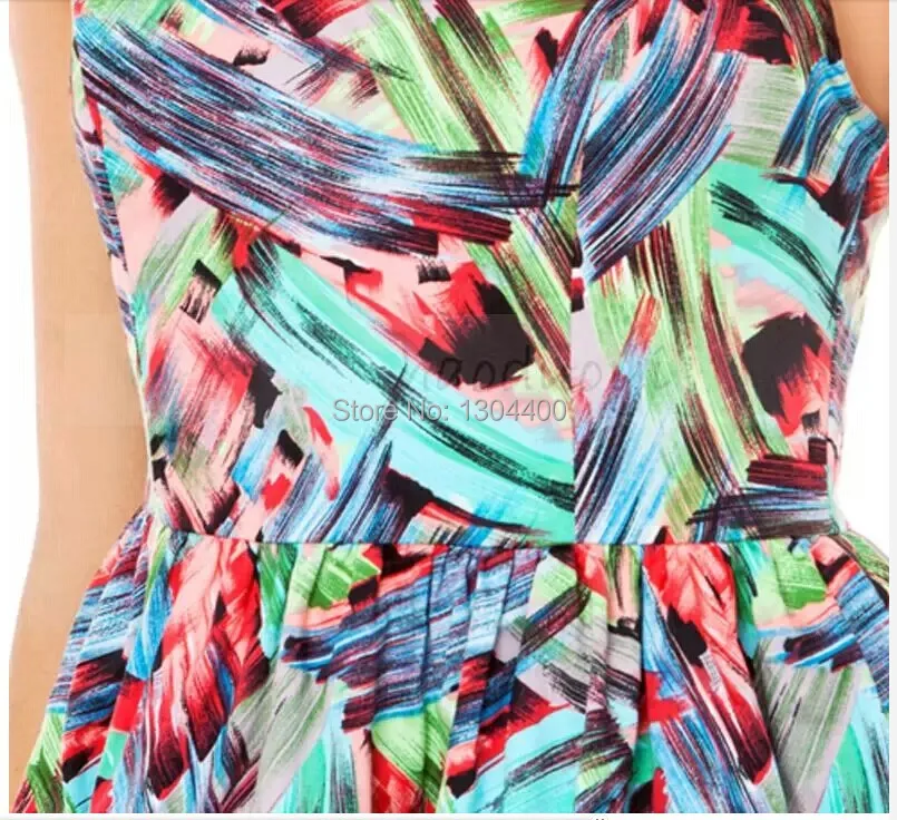 2014 newest amazon forest abstract floral pattern printing hollow out backless dress sexy dress|dress cocktail dress|dresses plusdress right |