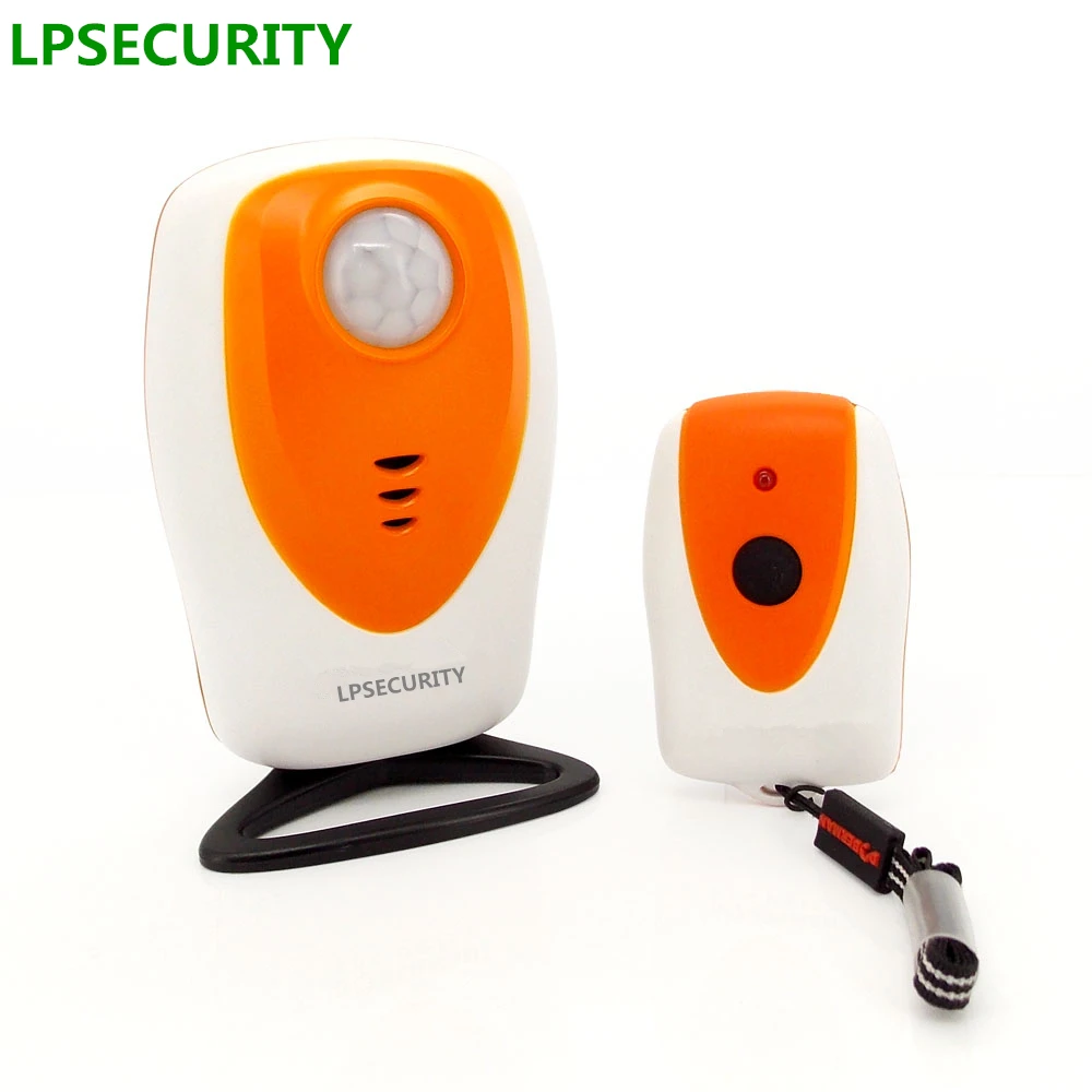 

LPSECURITY 5m range Outdoor infrared camping self-defense Remote alarmsensor kit/beach camping infrared perimeter protector