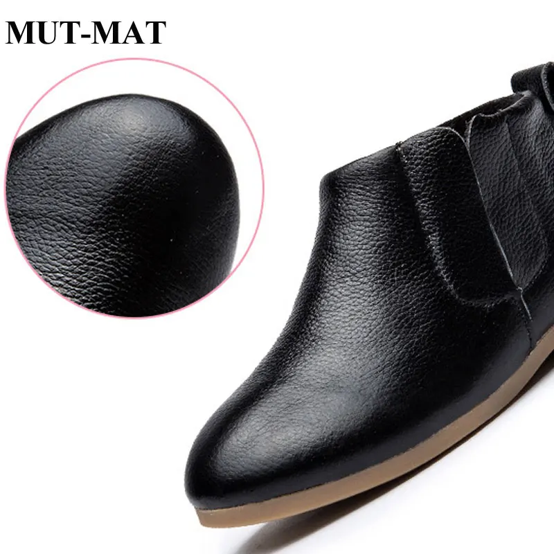 Детские ботинки модные детские кожаные низкие и одиночные для девочек
