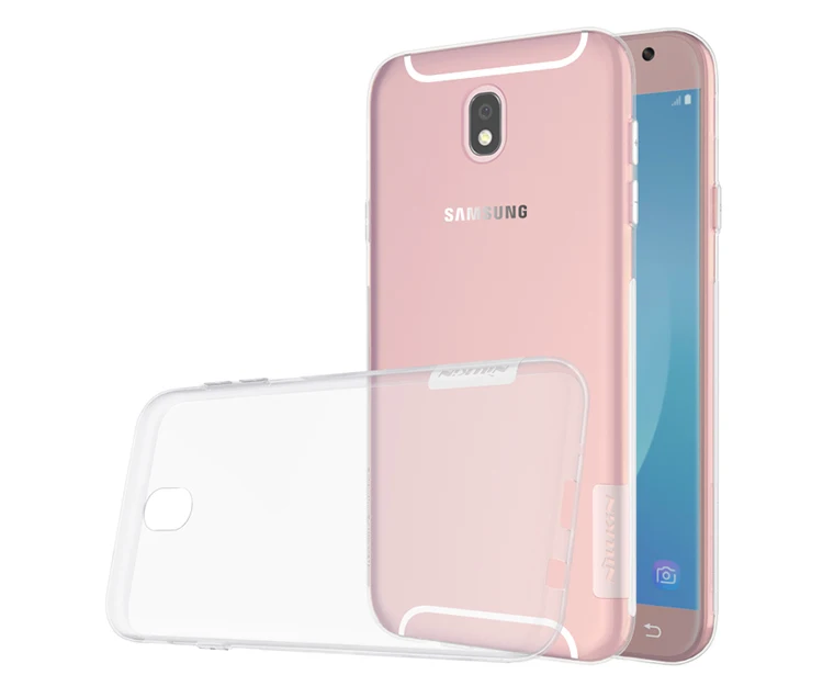 Для Samsung Galaxy J7 2017 Case NILLKIN Супер тонкая натура прозрачный программный телефон Чехол