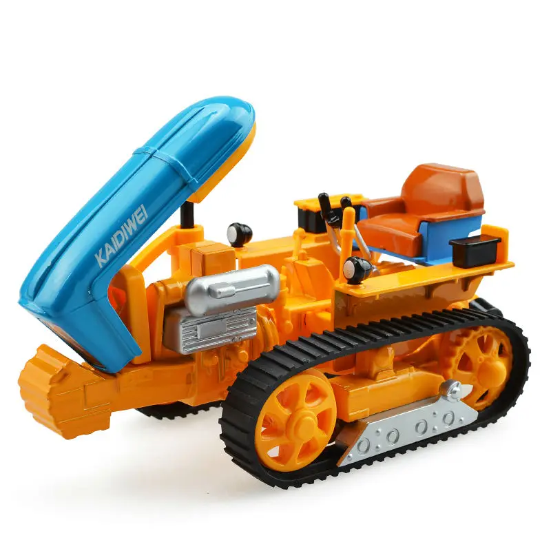 Сплав инженерный трактор гусеницы с отсеком автомобиля имитационная модель