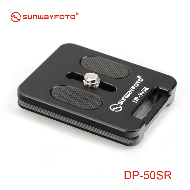 SUNWAYFOTO DP-50SR Tripod Monopod Head Quick Release Plate for DSLR Camera Professional Aluminum Univeral | Электроника