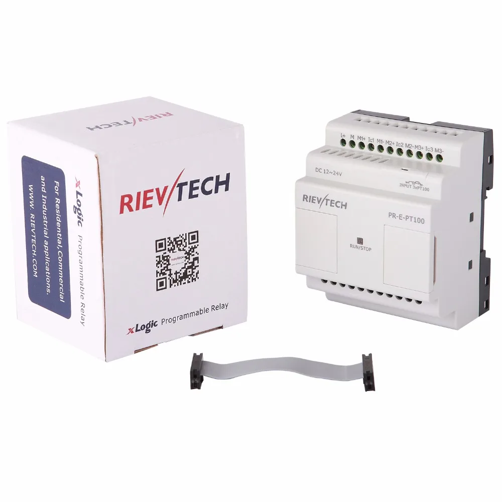 RIEVTECH Micro Automation sulutions provider. Программируемый релейный PR E PT100|relay programmable|relay micro |