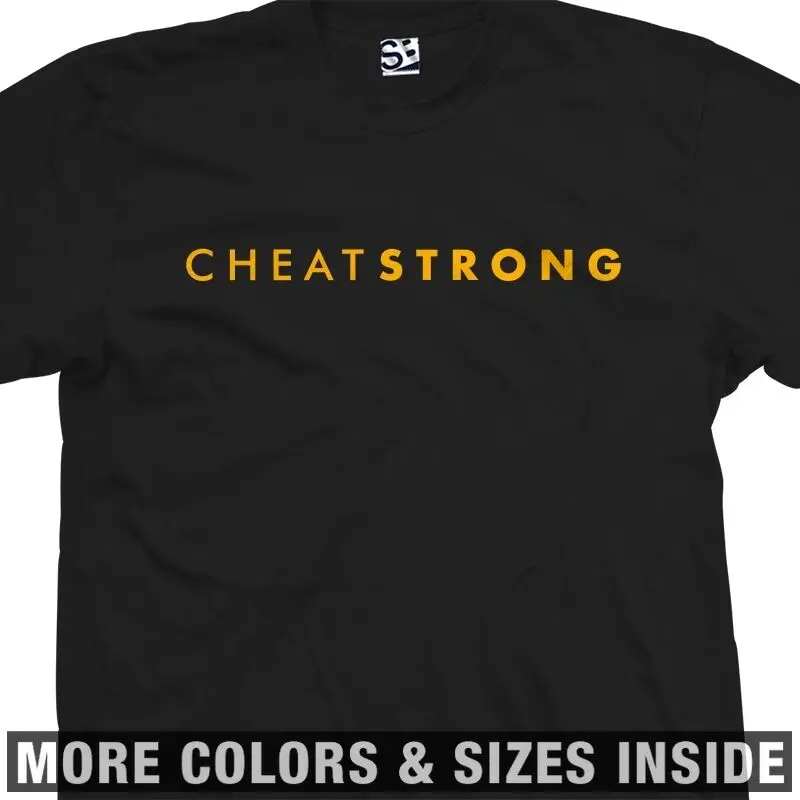Cheat Strong Футболка CheatStrong Parody все размеры и цвета|Мужские футболки| |