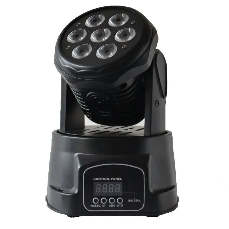 Светодиодное сценическое освещение/7x10 Вт LED 4 в 1 RGBW/mini moving head light/LED light/dmx 512/DJ