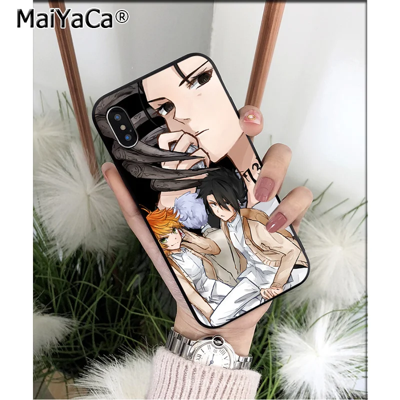 MaiYaCa аниме обещанный Neverland TPU мягкие Аксессуары для телефона чехол iPhone X XS MAX 6 6S 7 7plus