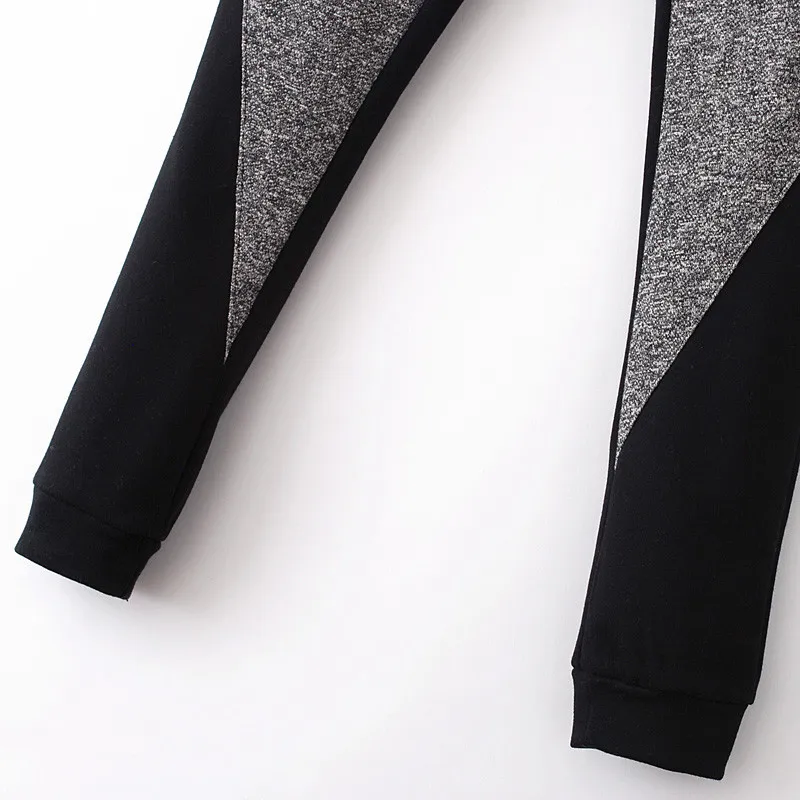 2015 Winter New European style was thin mixed colors elastic waist pants feet casual harem | Бытовая техника