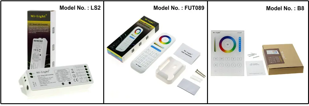 RGB+ CCT пульт дистанционного управления 2,4G 8 Zone умная панель дистанционного управления/5 в 1 Умный светодиодный контроллер DC12-24V