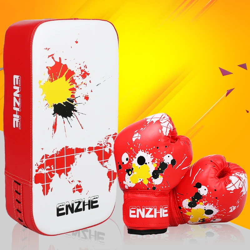 1 шт. Детские Боксерские перчатки для тхэквондо кикбоксинга|foot target|gloves taekwondoboxing hand
