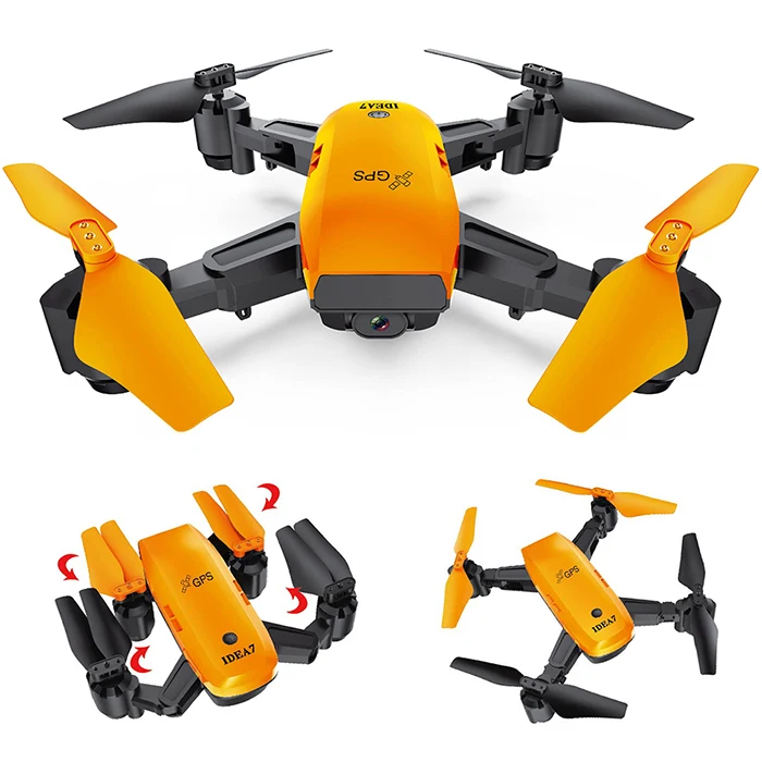 Le-idea IDEA7 складной радиоуправляемый дрон 2 4G 720P камера квадрокоптеры с gps