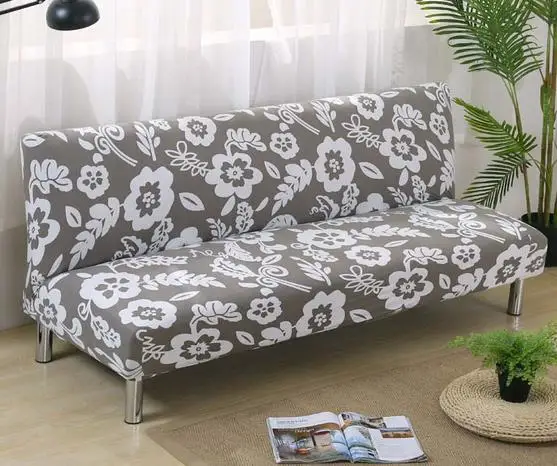 Sofa Cover 3 Современный без подлокотника, чехлы для дивана, многофункциональная софа, чехол, большая эластичная ткань, анти-клещи, 155-180 см, синяя форма, чехлы для дивана - Цвет: Sofa Cover 3