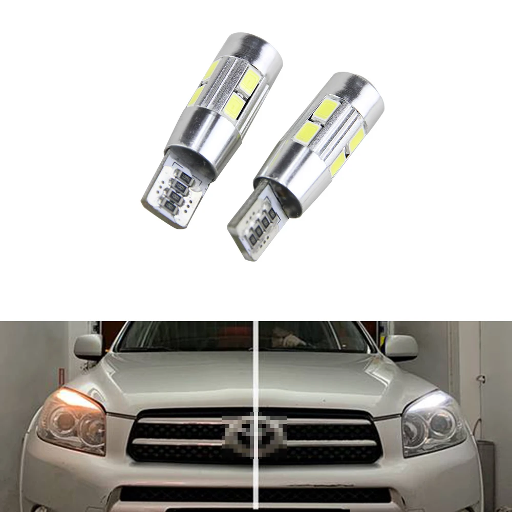 2x Canbus T10 W5W 168 194 светодиодный просвет боковые габаритные огни для Toyota RAV4 3rd. Gen. XA30