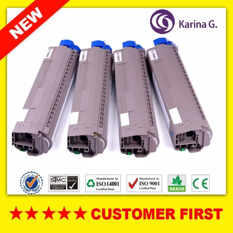 

1 Set Recycled for OKI C831 Toner Cartridge for Okidata MC873dn MC873dnc MC873dnx etc.