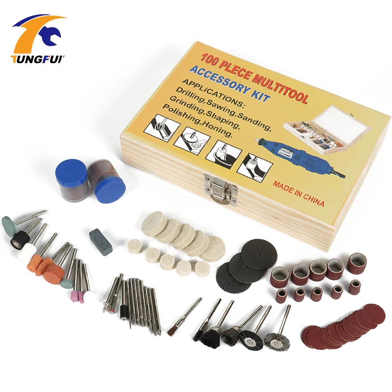 TUNGFULL Dremel инструменты аксессуары DIY работа по дереву полировка электроинструмент