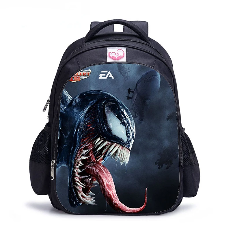012 16 дюймов Venom рюкзак мешок книги для детей Для мужчин рюкзаки для мальчиков детей школьные сумки для подростков Mochila - Цвет: 012