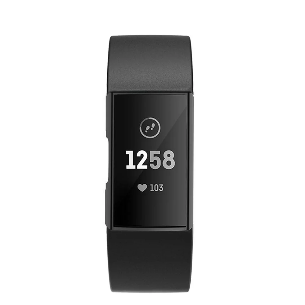 Силиконовый чехол для Fitbit Charge 3 Band защитная рамка из ТПУ Fit bit Сменные аксессуары |