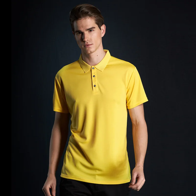 Рекламная рубашка Поло на заказ с отворотом футболка поезд коротким рукавом