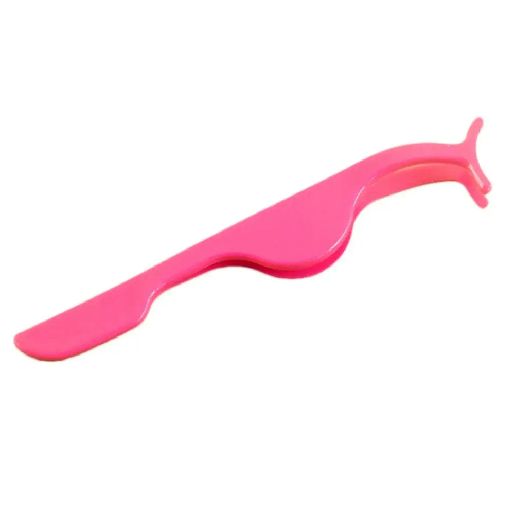 Цветные пластиковые Пинцет Инструменты для применения накладных ресниц |