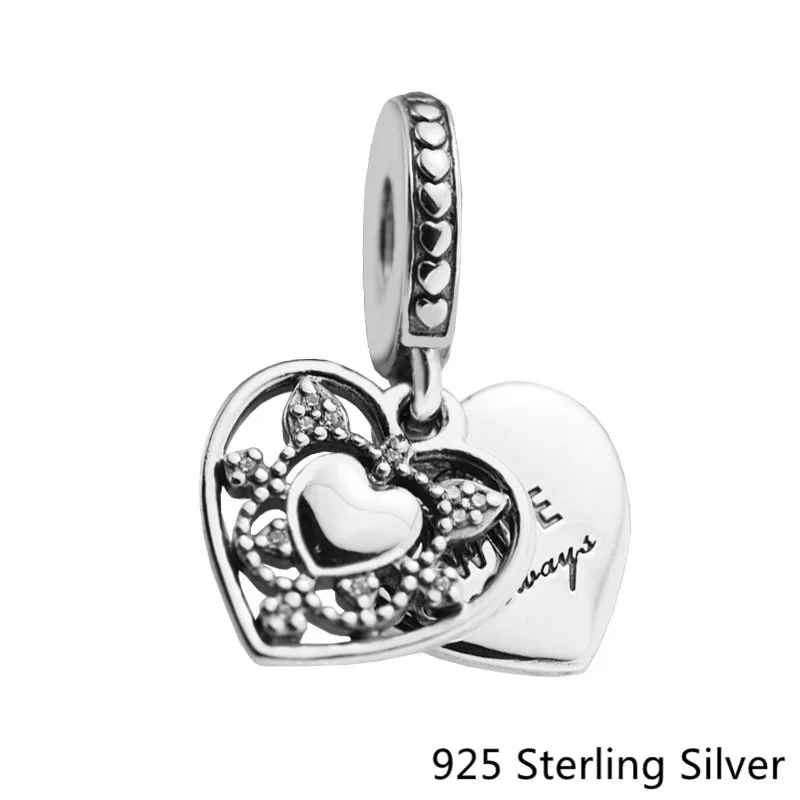 

CKK My Wife Always Charms 925 Sterling Silver Beads Original Jewelry Making Fits For Bracelets & Bangle