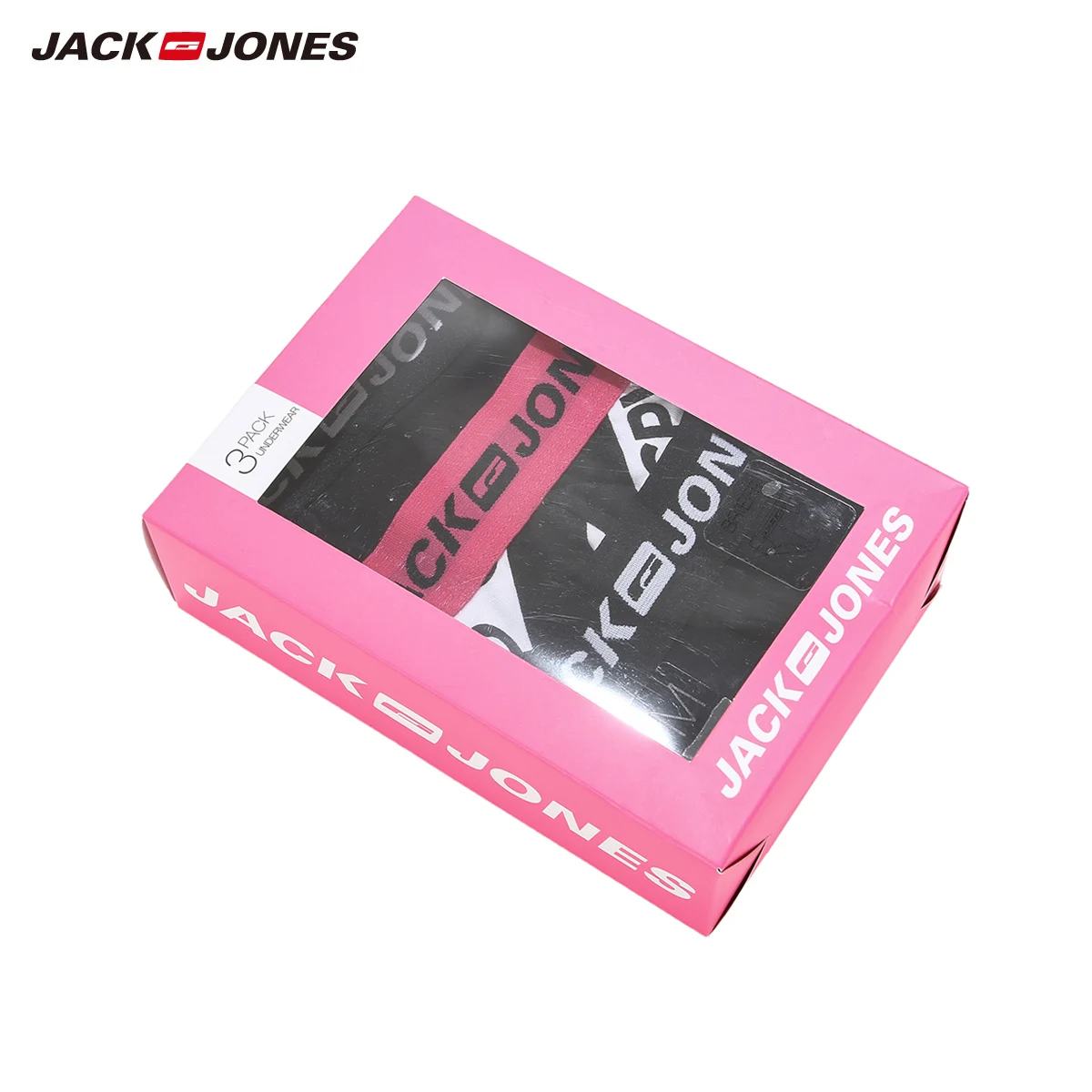 JackJones мужские стрейч хлопок несколько стилей Три-пакет трусы Мужское нижнее