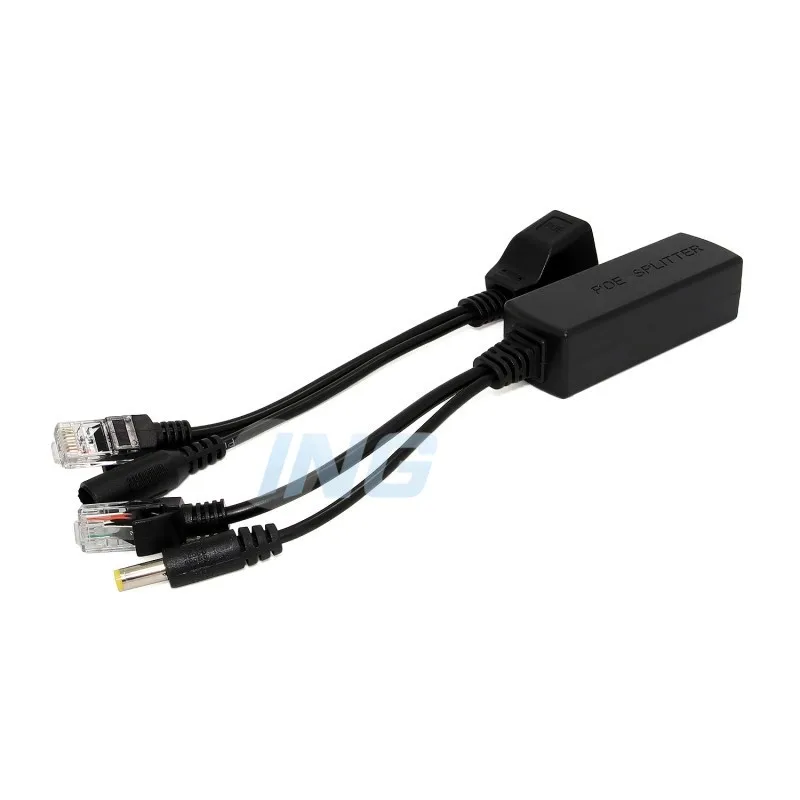 Сплиттер и Инжектор POE 10/100 м 12 В 2 А|poe splitter|power ethernetpower over ethernet |