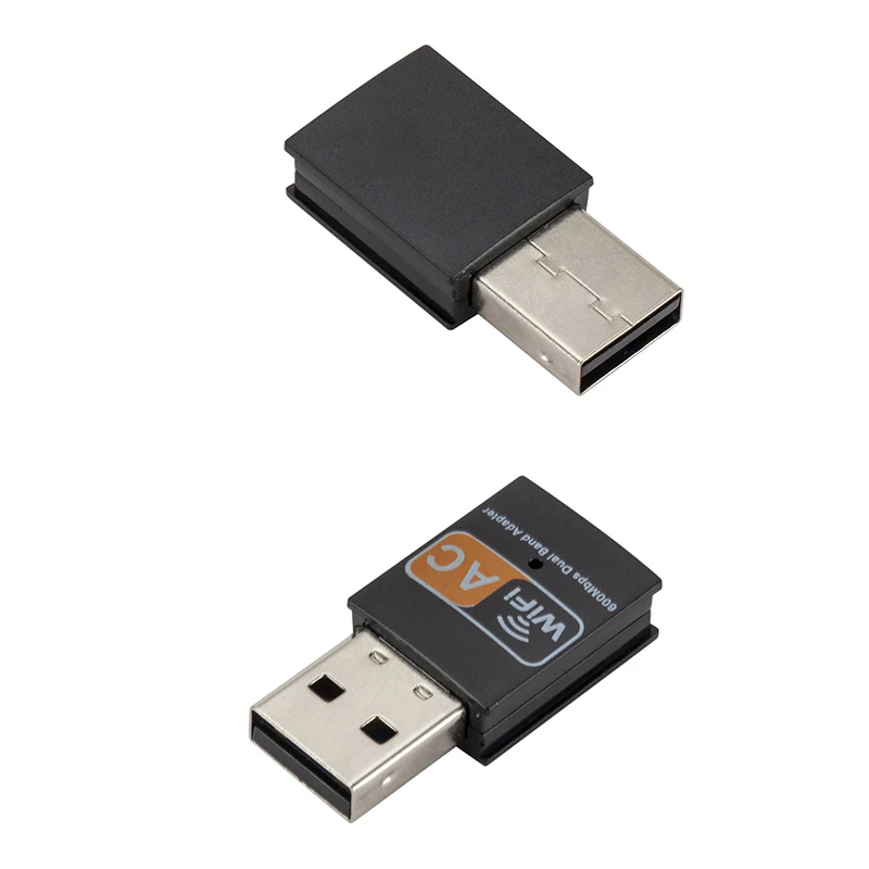 Creacube двухдиапазонный 802.11b/n/g/ac беспроводной 600 Мбит/с USB wifi адаптер 2 4 ГГц|Сетевые