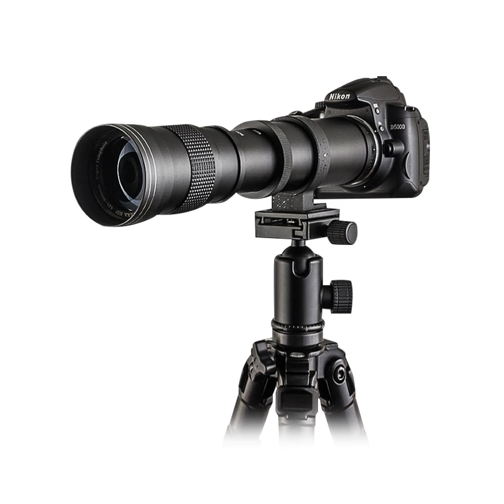 Mcoplus 420-800 мм F8.3-16 супертелеобъектив ручной зум-объектив для камеры Canon Nikon Sony Pentax DSLR