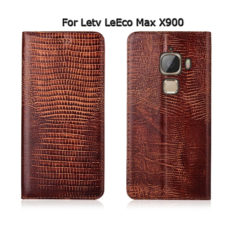 Чехол для телефона Letv LeEco Le Max X900 / 2 X820 броши в виде ящерицы зерна раскладной