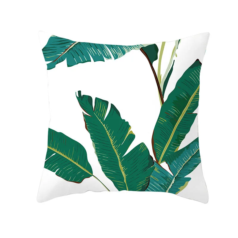 Тропический кактус Monstera летняя мода Boho полиэфирные декоративные подушки для