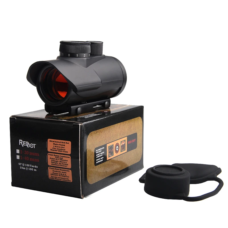 Охота Red Dot лазерный прицел с 11 Яркость регулировки оптический пригодный мм и 20